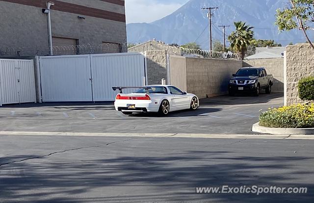 Acura NSX spotted in Upland, California