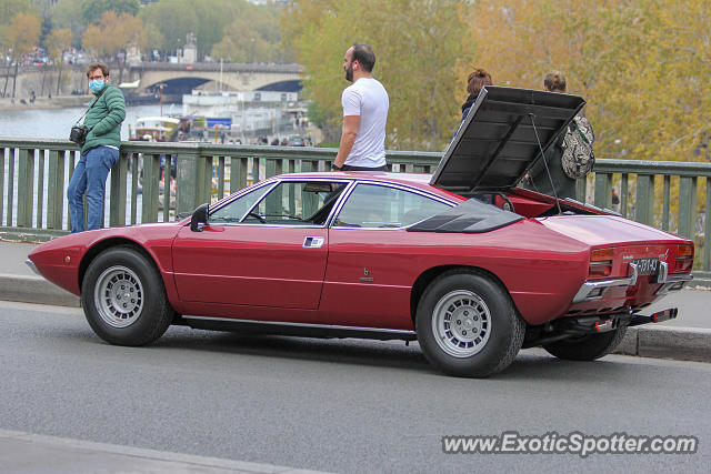 Lamborghini Urraco spotted in Paris, France