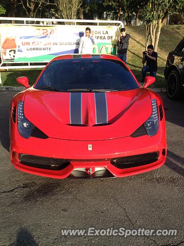 Ferrari 458 Italia spotted in Bogota, Colombia