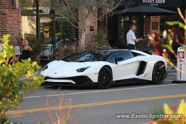 Lamborghini Aventador spotted in Tampa, Florida