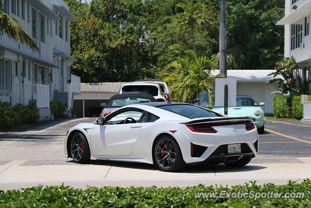 Acura NSX spotted in Miami, Florida