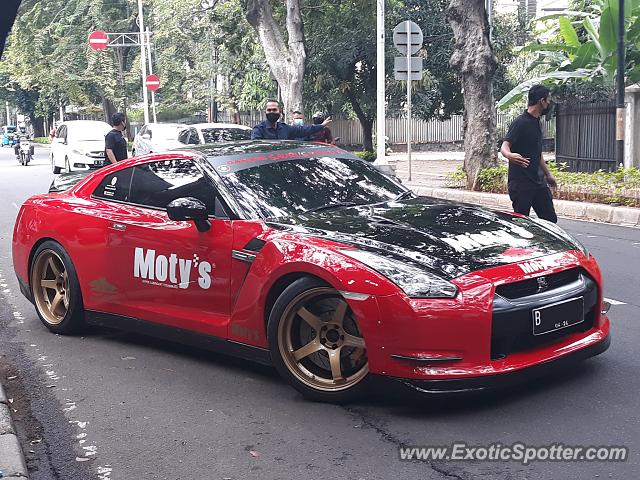 Nissan GT-R spotted in Jakarta, Indonesia