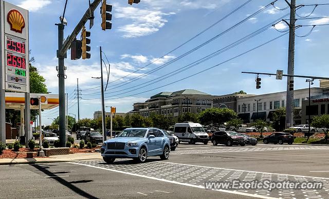 Bentley Bentayga spotted in Charlotte, North Carolina