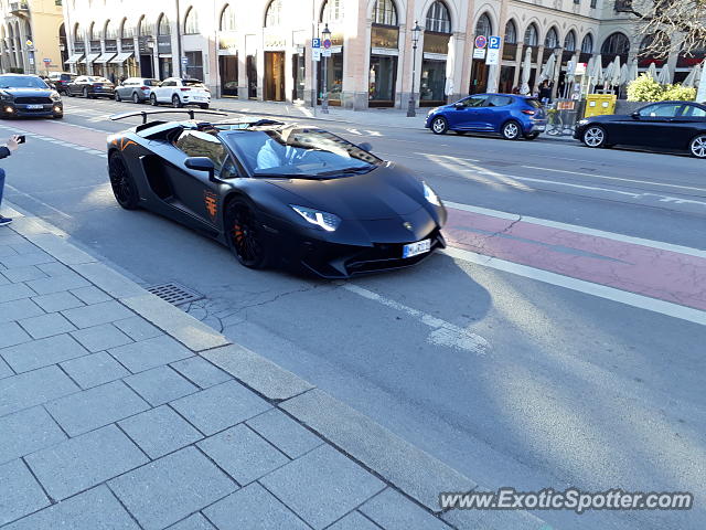 Lamborghini Aventador spotted in München, Germany