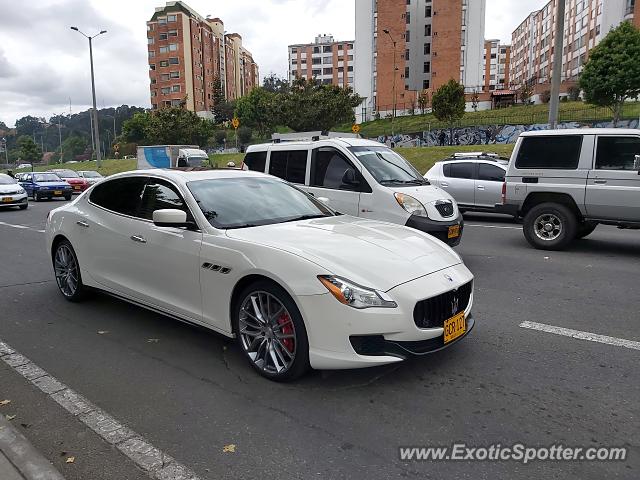 Maserati Quattroporte spotted in Bogota, Colombia