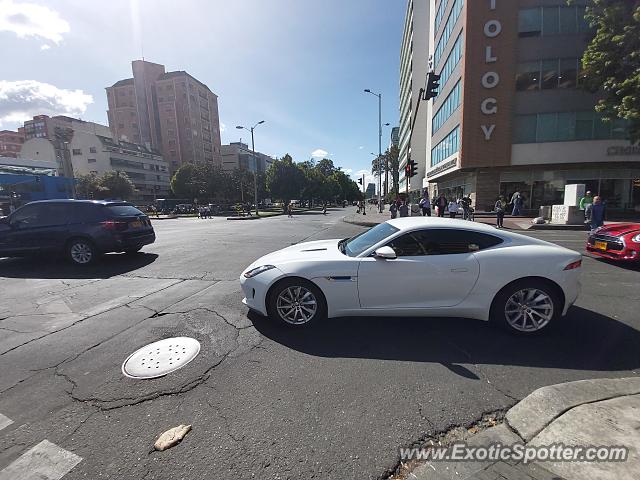 Jaguar F-Type spotted in Bogota, Colombia