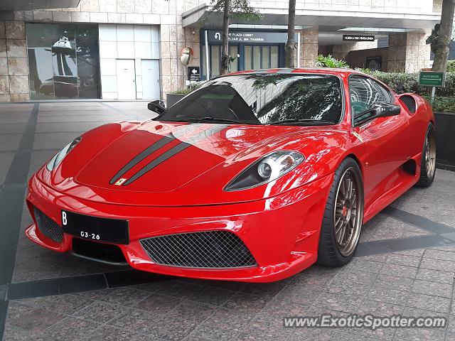 Ferrari F430 spotted in Jakarta, Indonesia