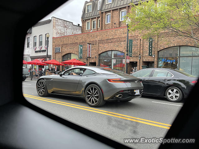 Aston Martin DB11 spotted in Washington DC, United States
