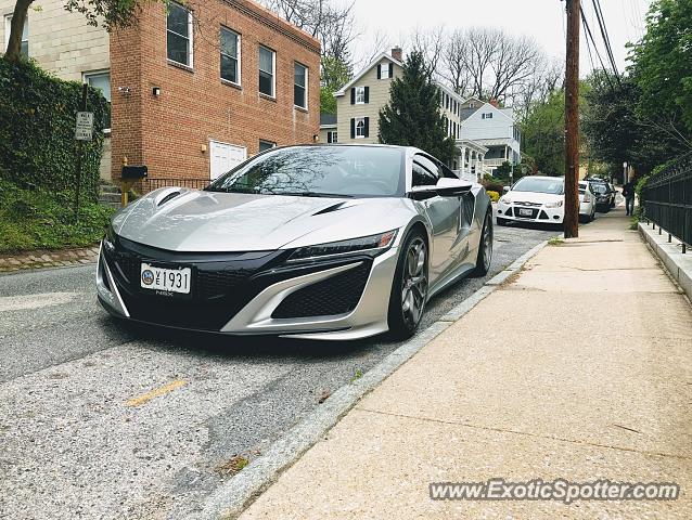Acura NSX spotted in Ellicott City, Maryland