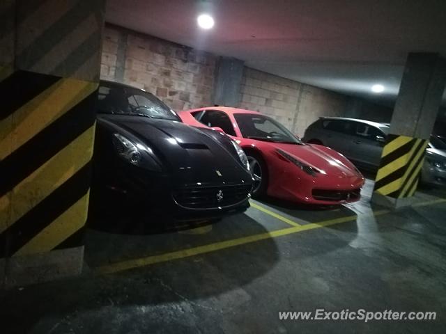 Ferrari California spotted in Bogota, Colombia