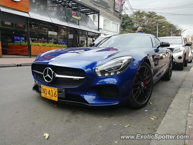 Mercedes AMG GT spotted in Bogota, Colombia