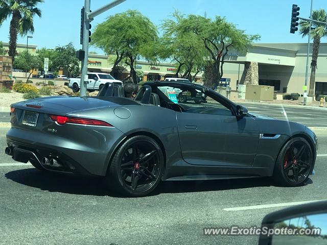 Jaguar F-Type spotted in Surprise, Arizona