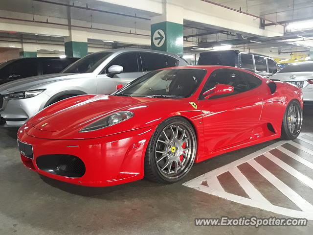Ferrari F430 spotted in Jakarta, Indonesia
