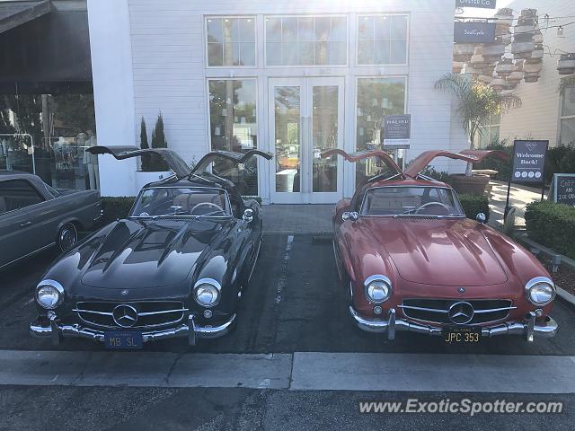 Mercedes 300SL spotted in Malibu, California
