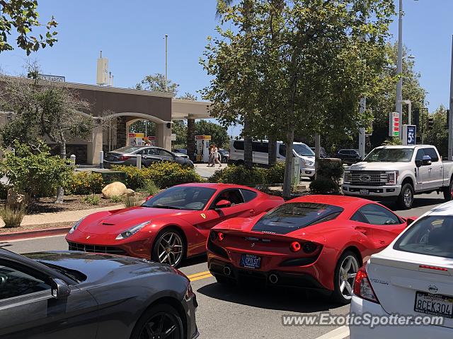 Ferrari F8 Tributo spotted in Malibu, California