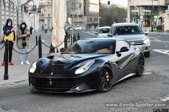 Ferrari F12 spotted in Warsaw, Poland