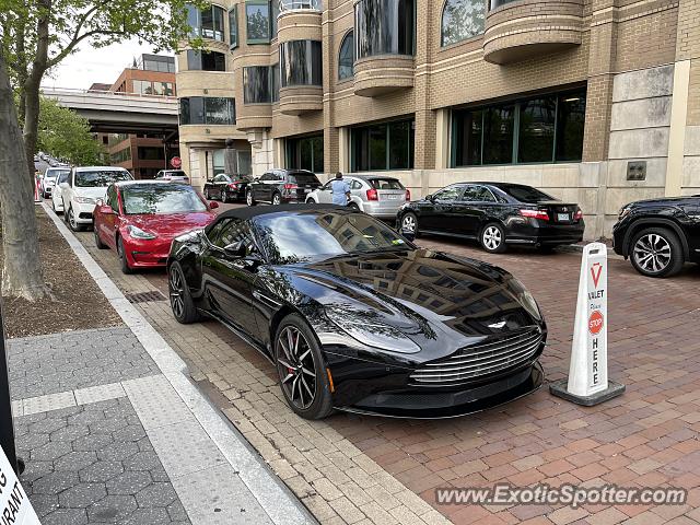 Aston Martin DB11 spotted in Washington DC, United States