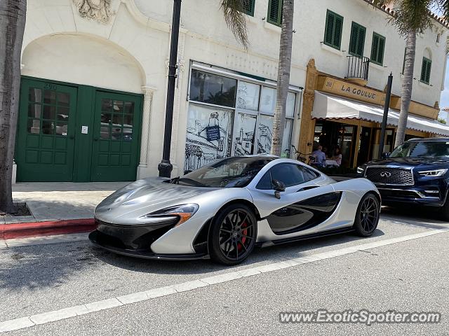Mclaren P1 spotted in Palm Beach, Florida