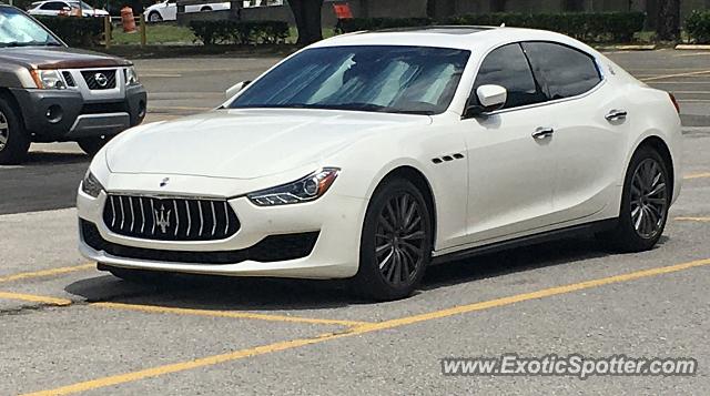 Maserati Ghibli spotted in Jacksonville, Florida