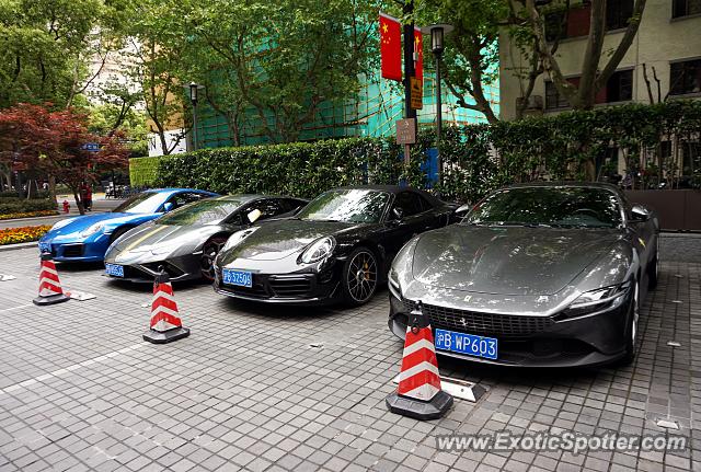 Ferrari Roma spotted in Shanghai, China
