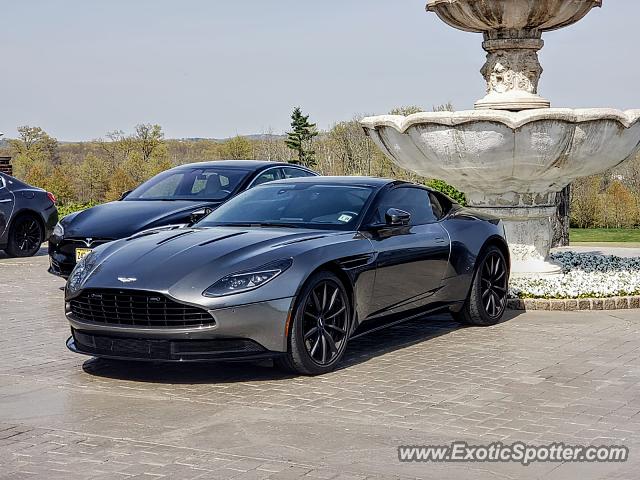 Aston Martin DB11 spotted in Bedminster, New Jersey