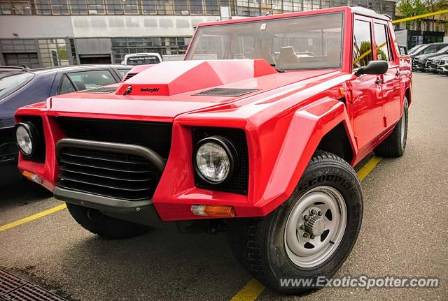 Lamborghini LM002 spotted in Geneva, Switzerland