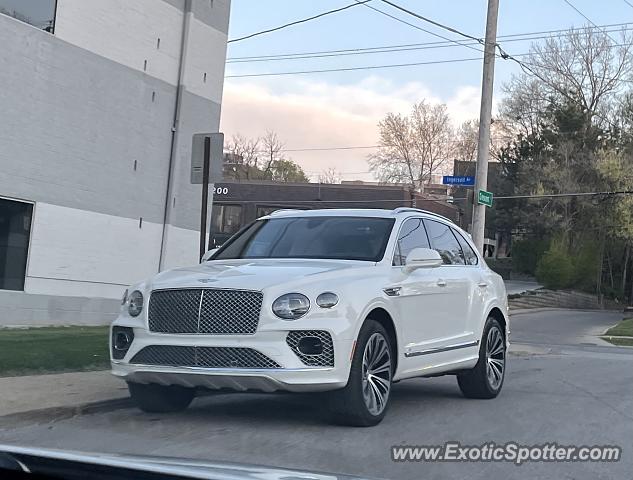 Bentley Bentayga spotted in Des Moines, Iowa