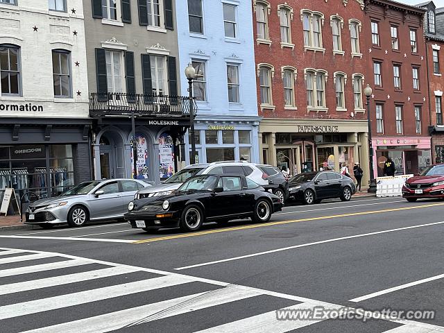 Porsche 911 spotted in Washington DC, United States