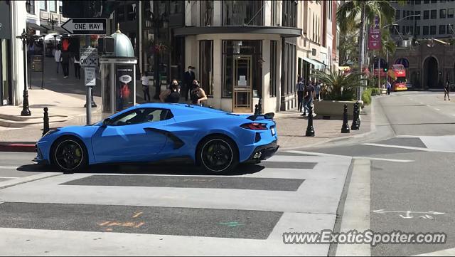 Chevrolet Corvette Z06 spotted in Beverly Hills, California