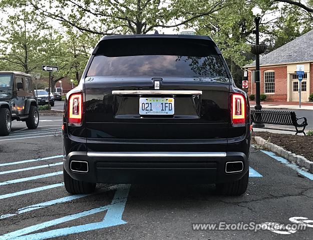 Rolls-Royce Cullinan spotted in Westfield, New Jersey