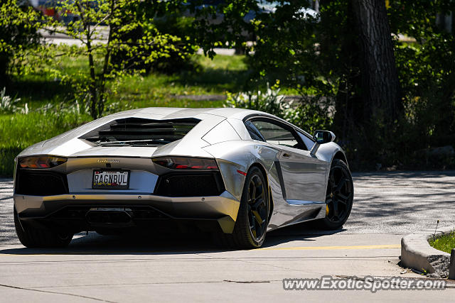 Lamborghini Aventador spotted in Carlisle, Pennsylvania