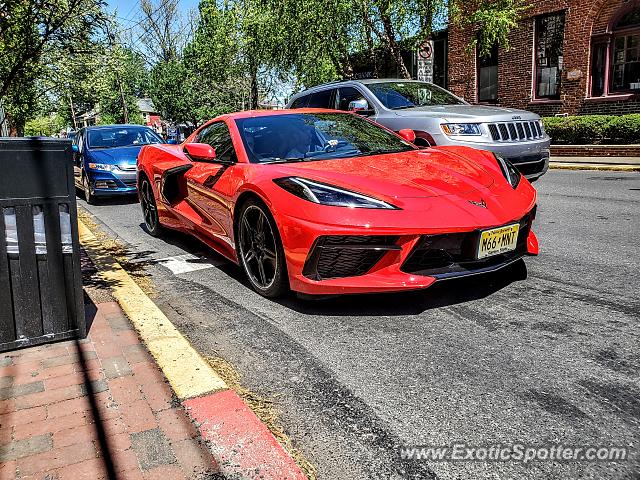 Chevrolet Corvette Z06 spotted in New hope, Pennsylvania