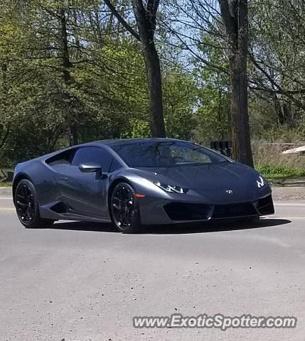 Lamborghini Huracan spotted in Cleveland, Ohio