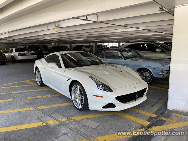 Ferrari California spotted in Tysons Corner, Virginia