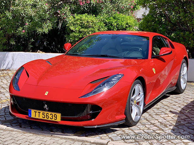 Ferrari 812 Superfast spotted in Vilamoura, Portugal