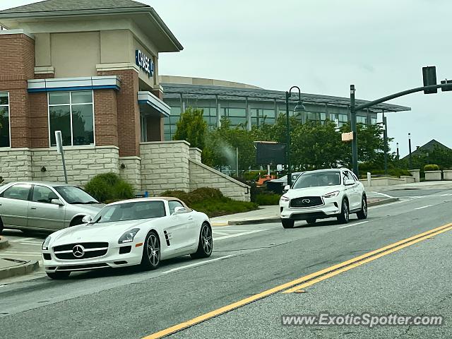 Mercedes SLS AMG spotted in Atlanta, Georgia