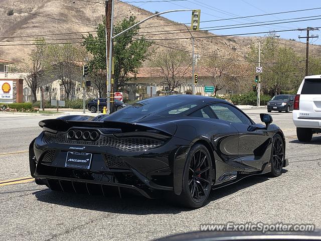Mclaren 765LT spotted in Los Angeles, California