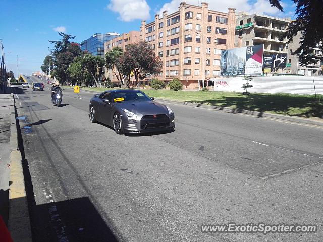 Nissan GT-R spotted in Bogota, Colombia