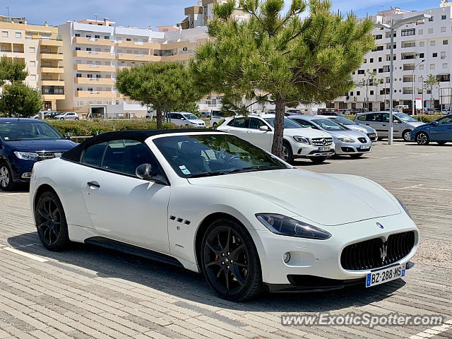 Maserati GranCabrio spotted in Quarteira, Portugal