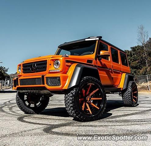 Mercedes 4x4 Squared spotted in Ciudad Bolívar, Venezuela