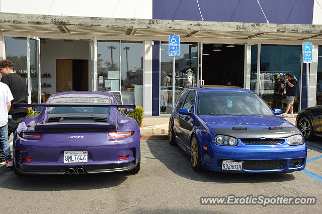 Porsche 911 GT3 spotted in Malibu, California
