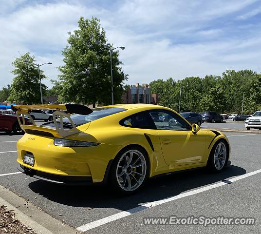 Porsche 911 GT3 spotted in Charlotte, North Carolina