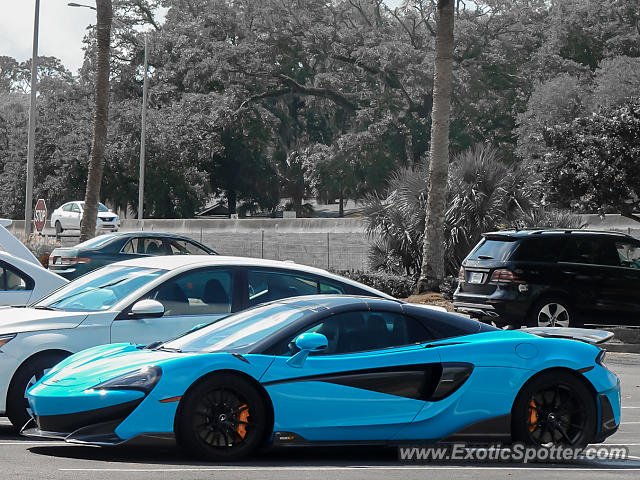 Mclaren 600LT spotted in Jacksonville, Florida