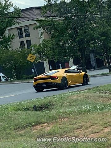 Lamborghini Huracan spotted in Charlotte, North Carolina