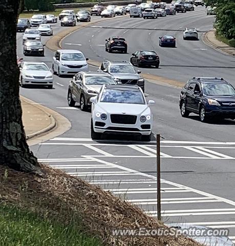 Bentley Bentayga spotted in Charlotte, North Carolina