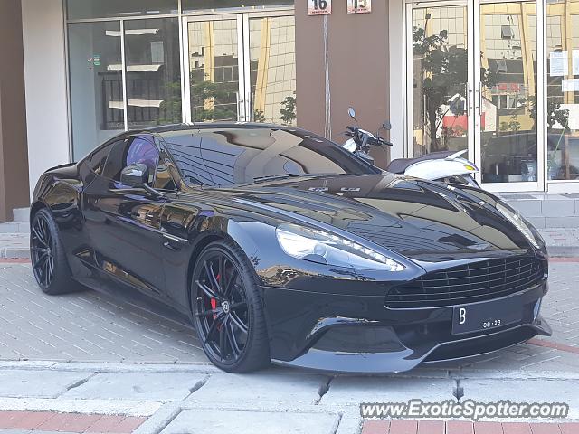 Aston Martin Vanquish spotted in Jakarta, Indonesia