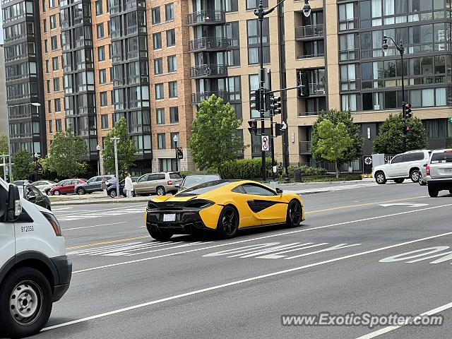 Mclaren 570S spotted in Washington DC, United States