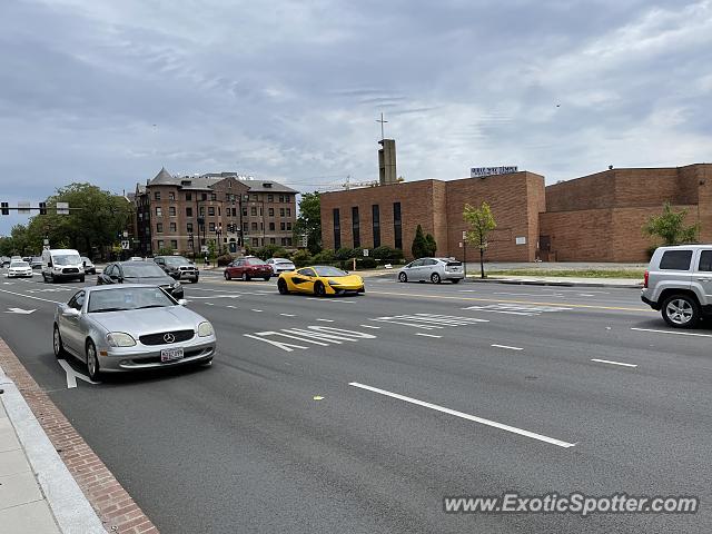Mclaren 570S spotted in Washington DC, United States
