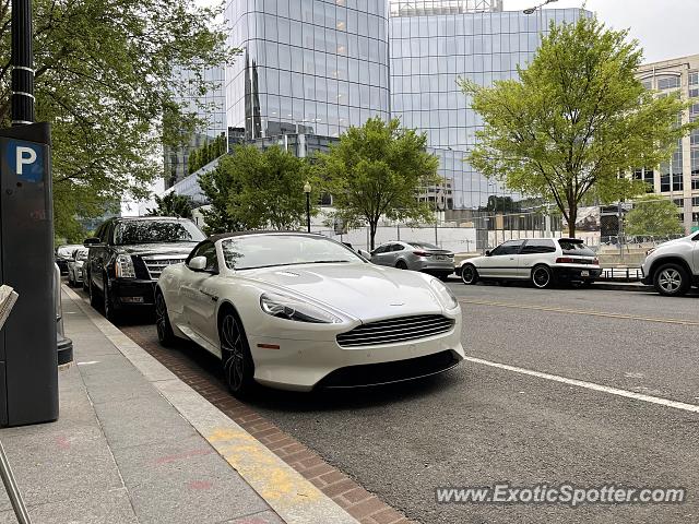 Aston Martin DB9 spotted in Washington DC, United States