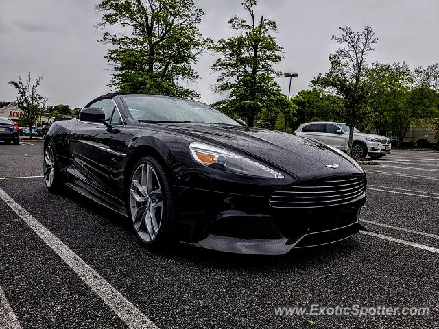Aston Martin Vanquish spotted in Warren, New Jersey